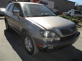 1999 LEXUS RX300, 3.0L AUTO AWD, COLOR GOLD, STK Z15955